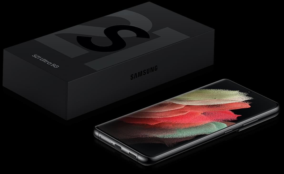 Samsung s21 Ultra phone & box